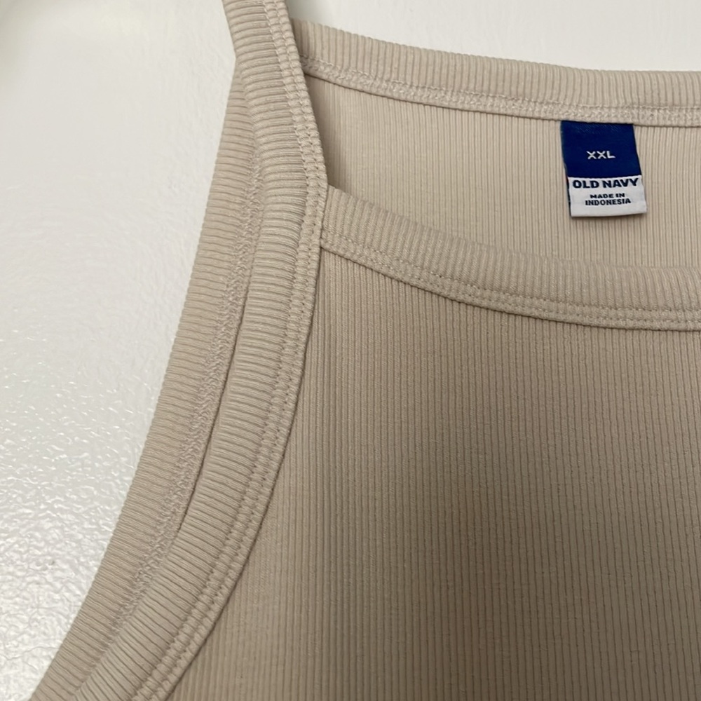 NWT Fitted Rib-Knit Midi Cami Dress. - Picture 5 of 16